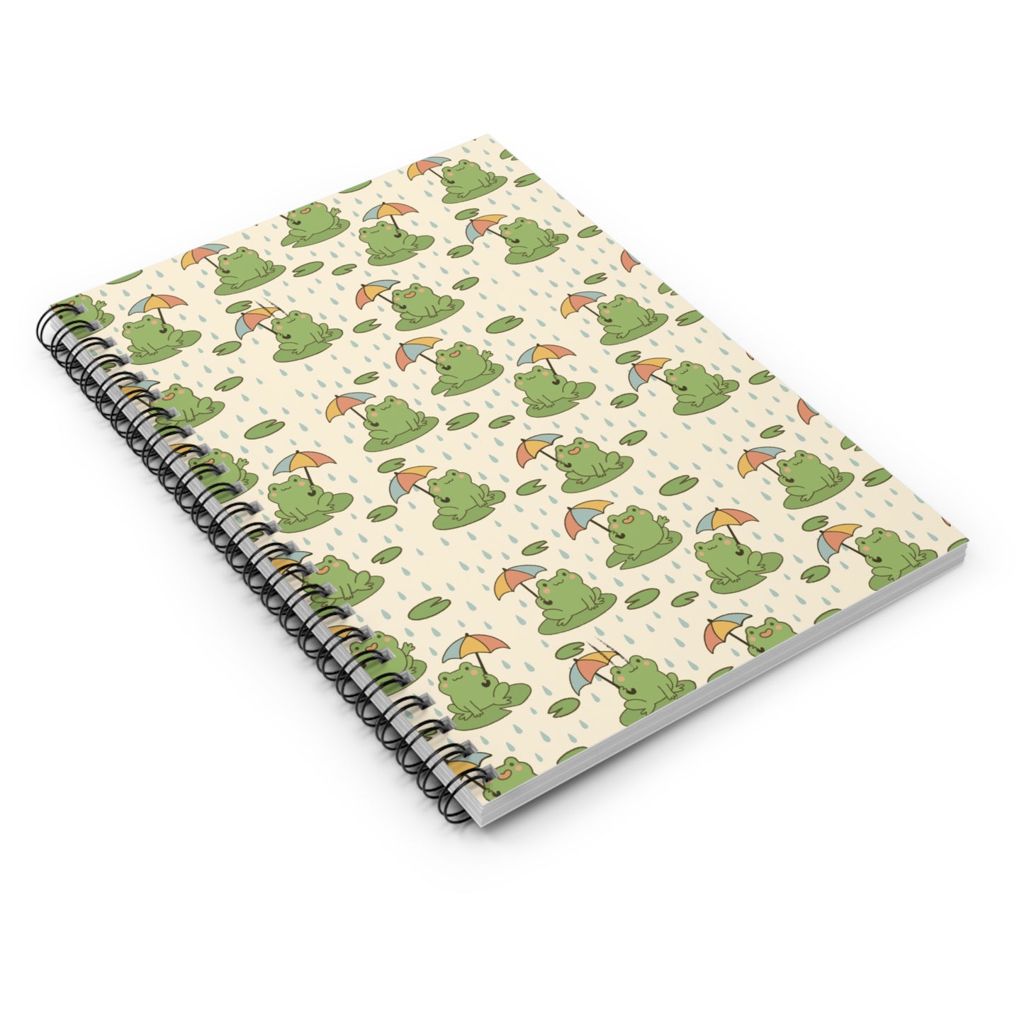 Frogs love rain — Ruled Lined Journal for Kids & Students