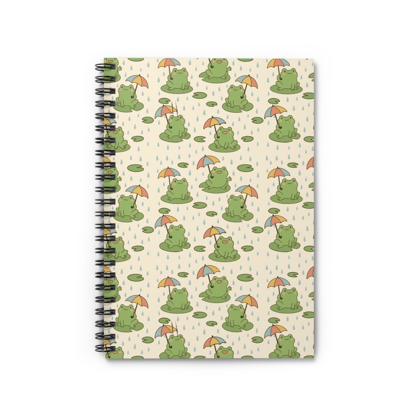 Frogs love rain — Ruled Lined Journal for Kids & Students