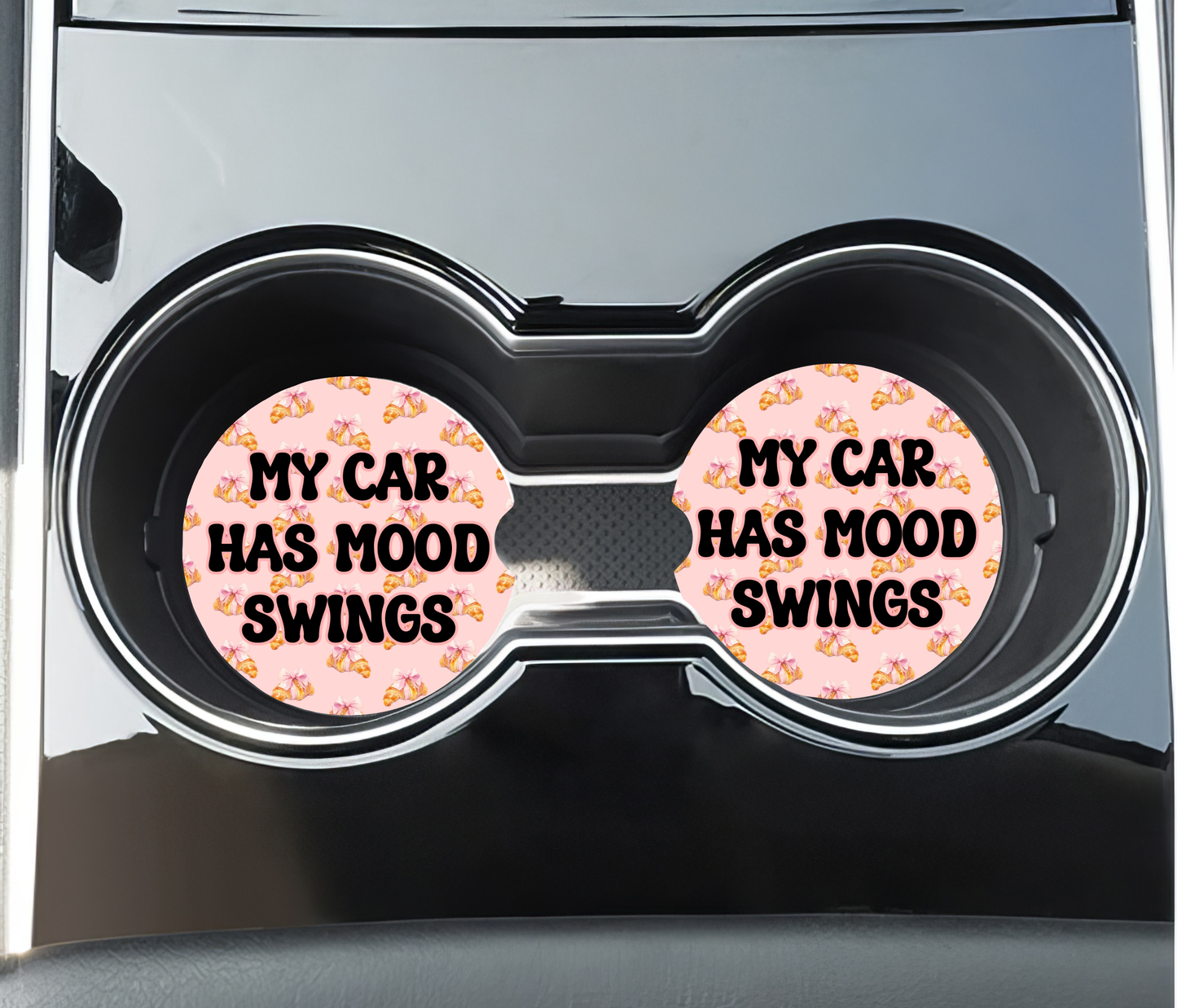 My Car Has Mood Swings - Car Coasters